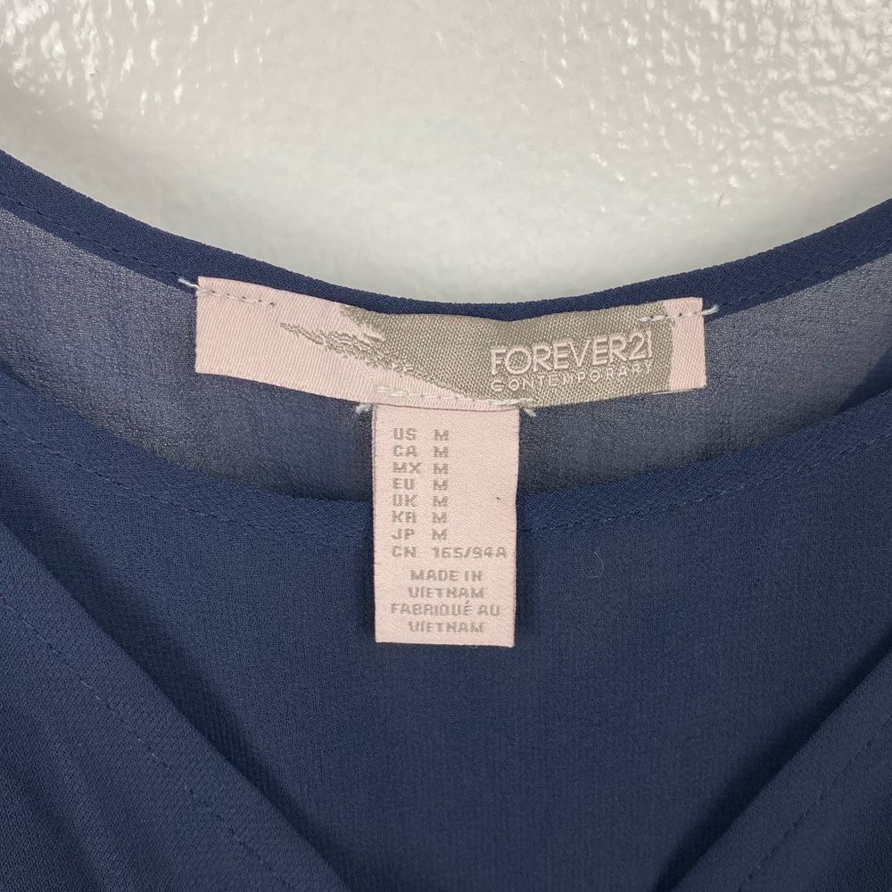 Navy Forever21 Dress - Picture 5 of 5